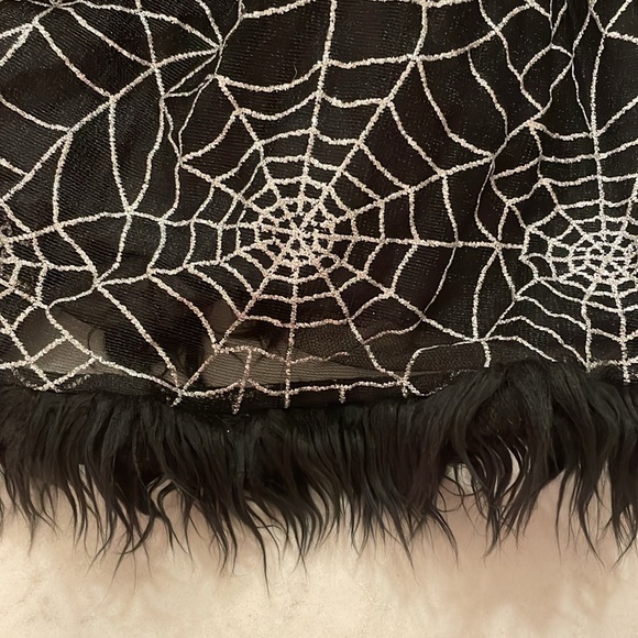 Gorgeous Velvet & Tulle Witch Costume Dress - Picture 3 of 3